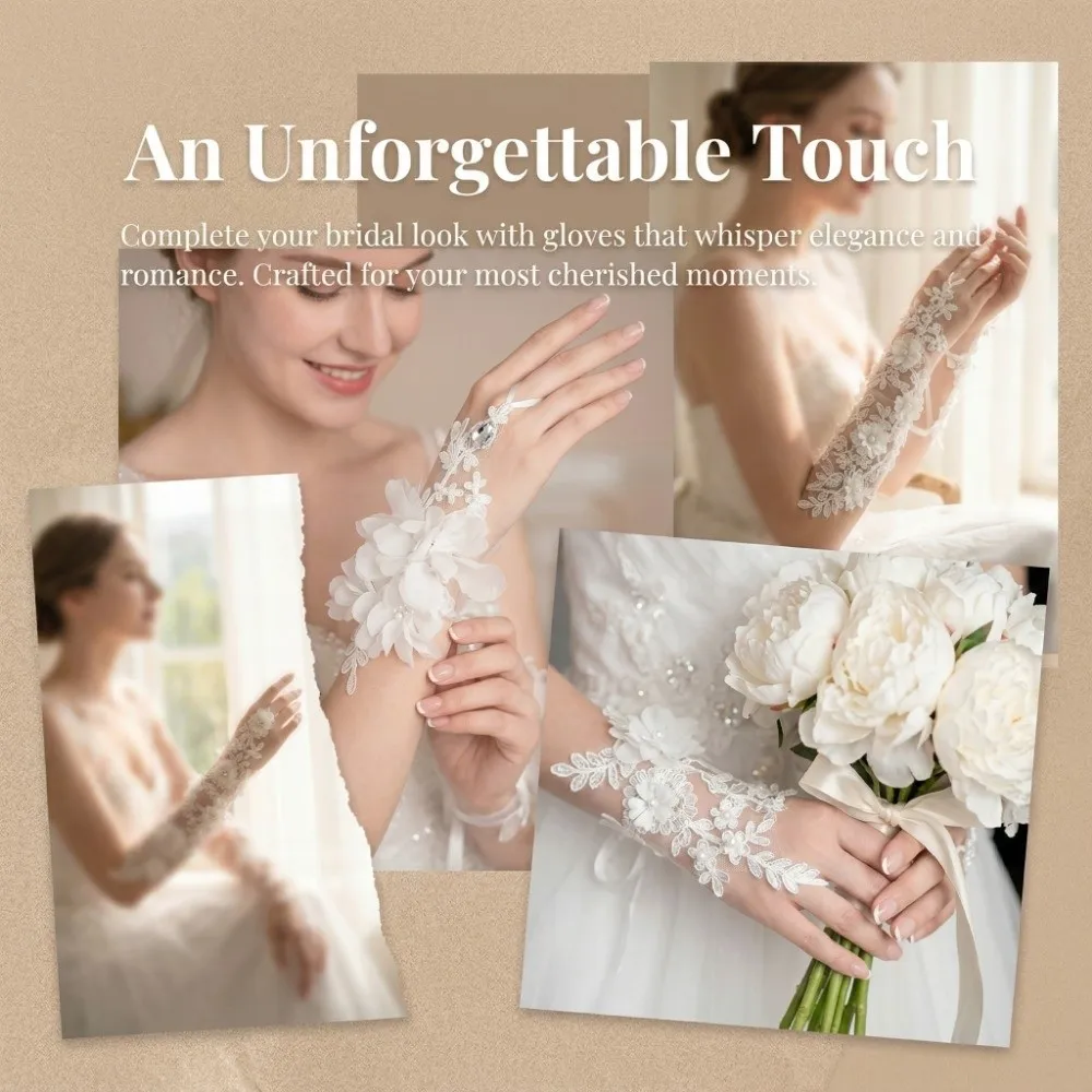 Special Occasion Elegant Lace Fingerless Gloves Fingerless Pearl Wedding Gloves Romantic Floral Bridal Gloves Prom Dance
Special Occasion Elegant Lace Fingerless Gloves Fingerless Pearl Wedding Gloves Romantic Floral Bridal Gloves Prom Dance