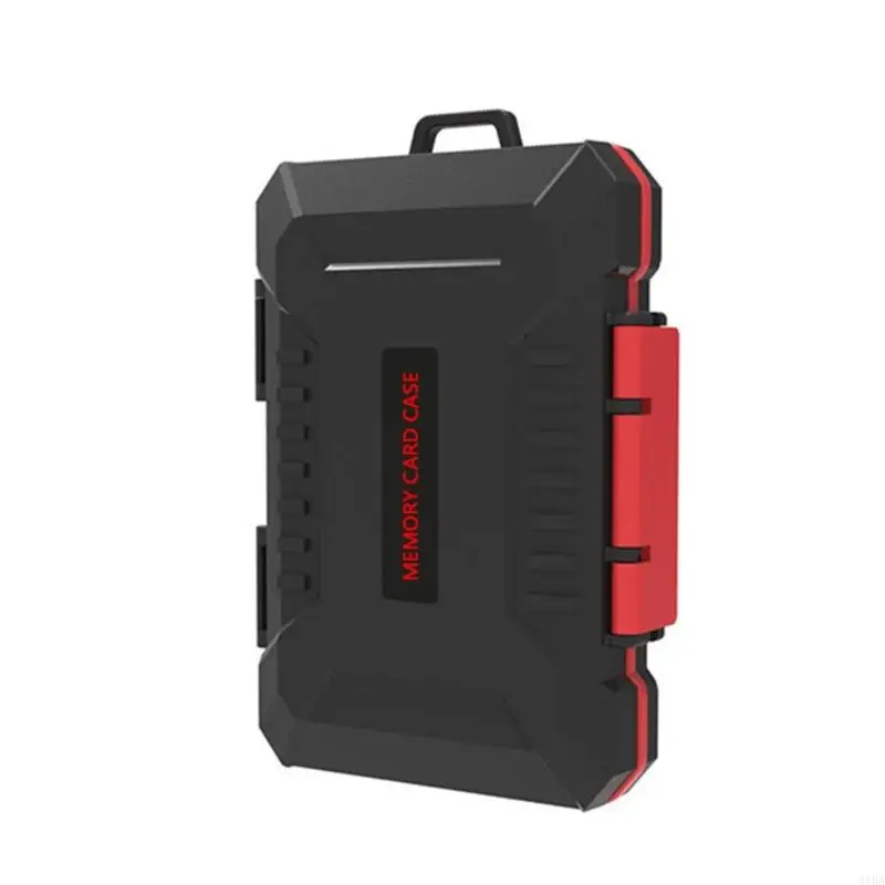 652F Durability Memory Card Holder For 8SD XQD 4CF Micros SIMs Card Secures Holder Shell Featuring Water Resistant Materials
652F Durability Memory Card Holder For 8SD XQD 4CF Micros SIMs Card Secures Holder Shell Featuring Water Resistant Materials
