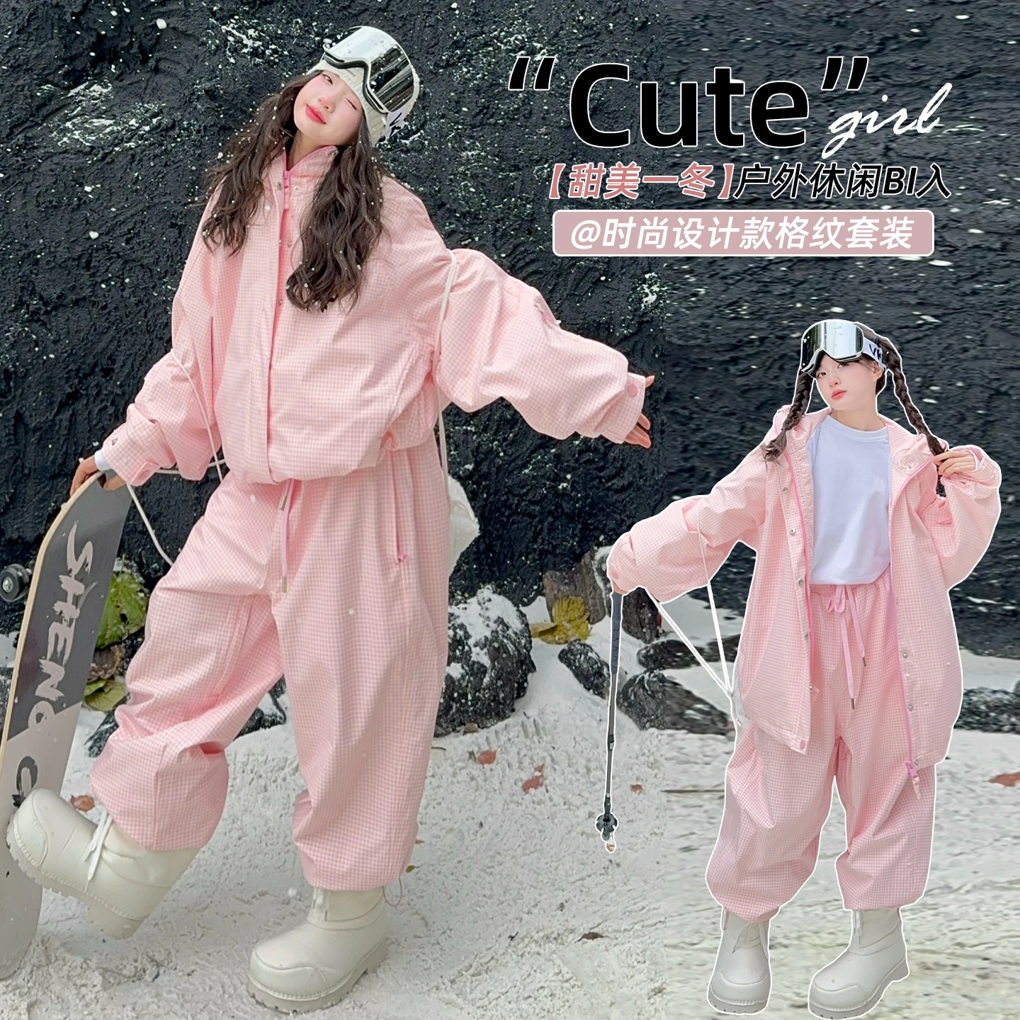 Girls Ski Suits Windproof Waterproof Kids Ski Jacket Snow Pants Children's Skiing Wear Top+Bottom Winter Kids Snowboarding Suit
Girls Ski Suits Windproof Waterproof Kids Ski Jacket Snow Pants Children's Skiing Wear Top+Bottom Winter Kids Snowboarding Suit