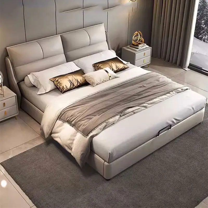 Luxury Headboard Frame Double Bed Modern Wooden Queen Living Room Double Bed Hotel Princess Letto Matrimoniale Furniture Home
Luxury Headboard Frame Double Bed Modern Wooden Queen Living Room Double Bed Hotel Princess Letto Matrimoniale Furniture Home