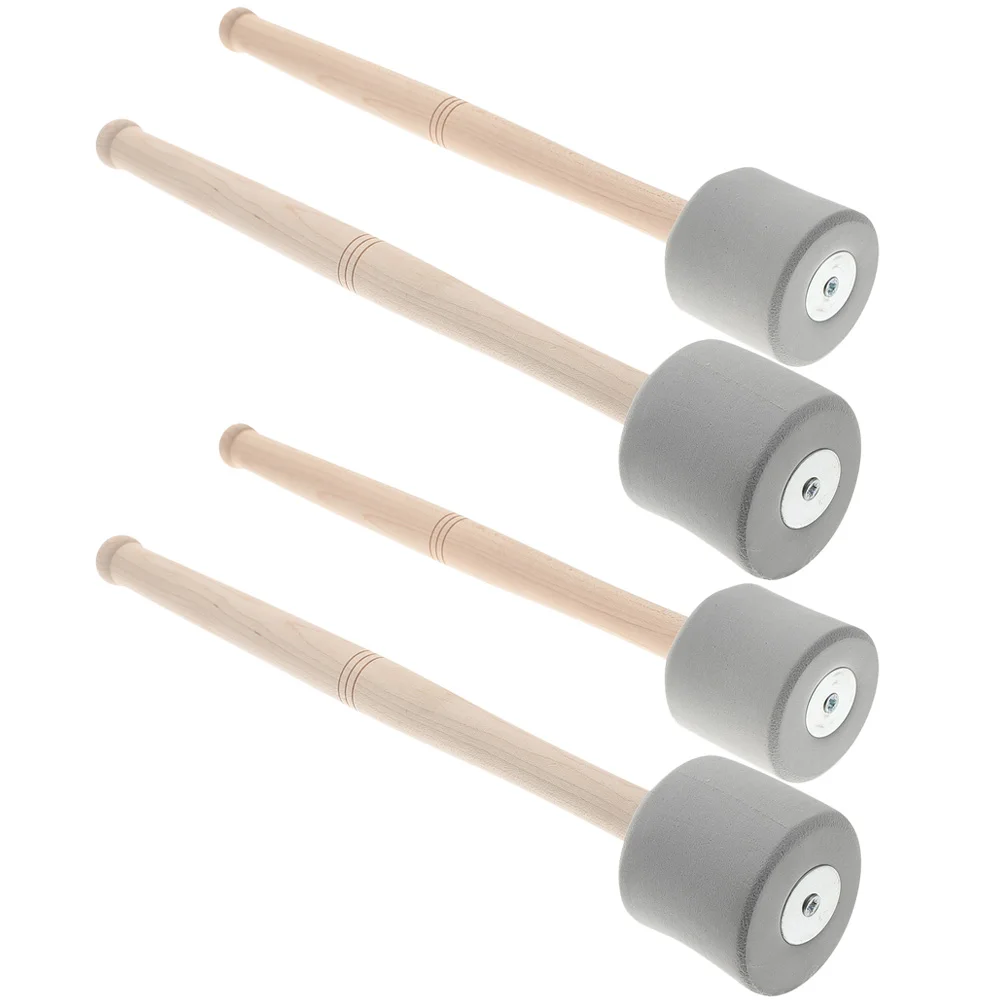 2 Pairs Drum Sticks Percussion Mallets Foam Head Instrument Bass Wood Drumstick Wool Felt
2 Pairs Drum Sticks Percussion Mallets Foam Head Instrument Bass Wood Drumstick Wool Felt
