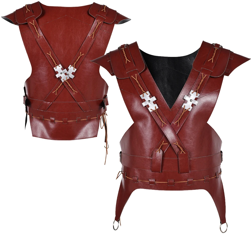 Men Hiccup Leather Vest Cosplay Costume Brown Roleplay Movie Train Dragon Disguise Clothes Halloween Carnival Party Fantasy Suit
Men Hiccup Leather Vest Cosplay Costume Brown Roleplay Movie Train Dragon Disguise Clothes Halloween Carnival Party Fantasy Suit