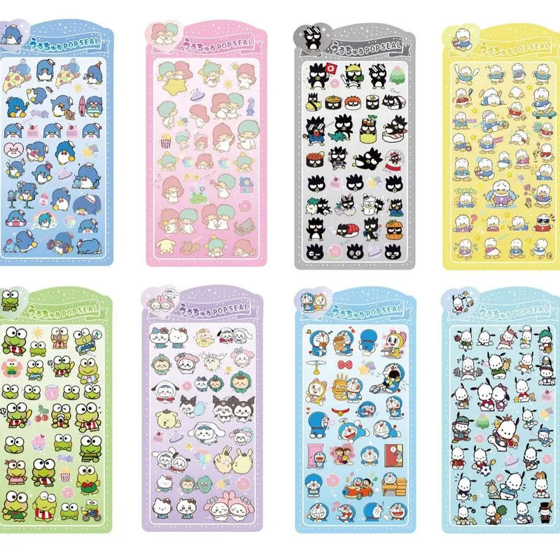 40pcs Japanese Sanrio Crystal Stickers Collection 3D Puffy Design Cute Cartoon Diy Phone Case Cup Notebook Decoration Students
40pcs Japanese Sanrio Crystal Stickers Collection 3D Puffy Design Cute Cartoon Diy Phone Case Cup Notebook Decoration Students