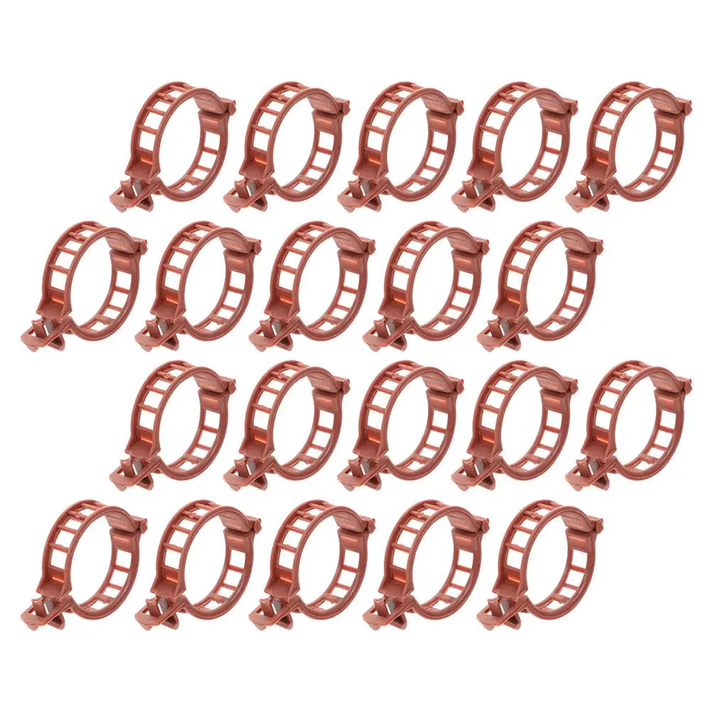 200 Pcs Flower Support Clamps Tomatoes Clips Small Plant Plastic Greenhouse Trellis
200 Pcs Flower Support Clamps Tomatoes Clips Small Plant Plastic Greenhouse Trellis