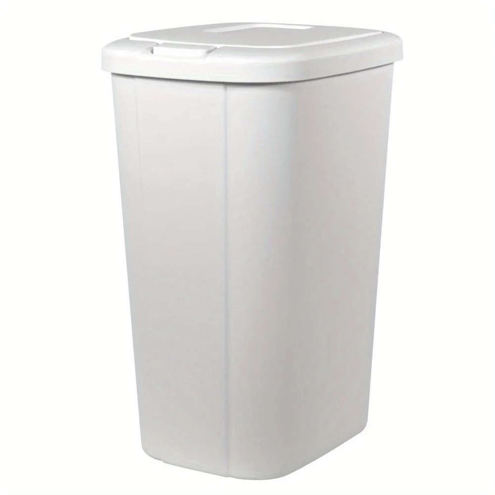 133 Gallon Plastic Touch Top Kitchen Trash Can Hands Free Garbage Bin For Home Office White Soft Close Lid Odor Filter
133 Gallon Plastic Touch Top Kitchen Trash Can Hands Free Garbage Bin For Home Office White Soft Close Lid Odor Filter