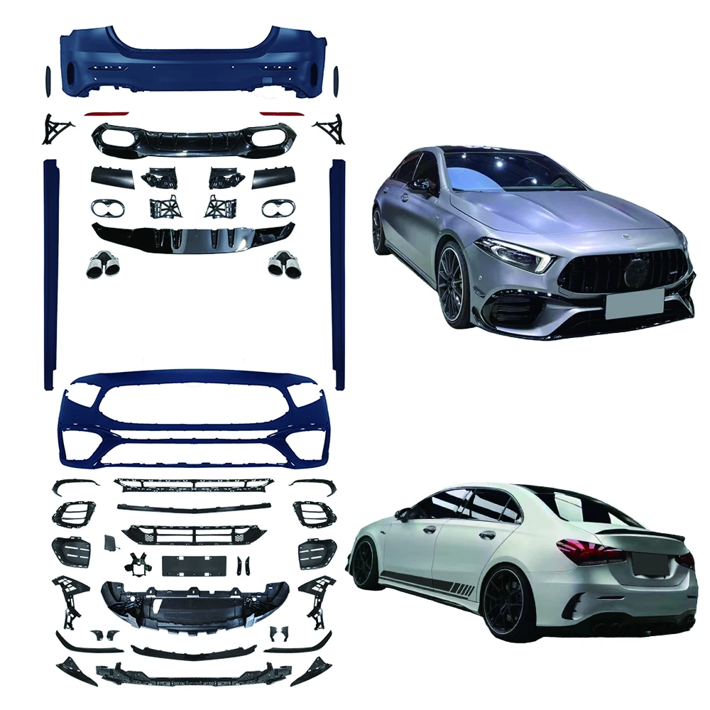 High-end Body Kit CustomizationFor A-Class W177 Sedan Pre-Facelift 2019-2025 45 Style Body KitPremium Customized Body Kits
High-end Body Kit CustomizationFor A-Class W177 Sedan Pre-Facelift 2019-2025 45 Style Body KitPremium Customized Body Kits
