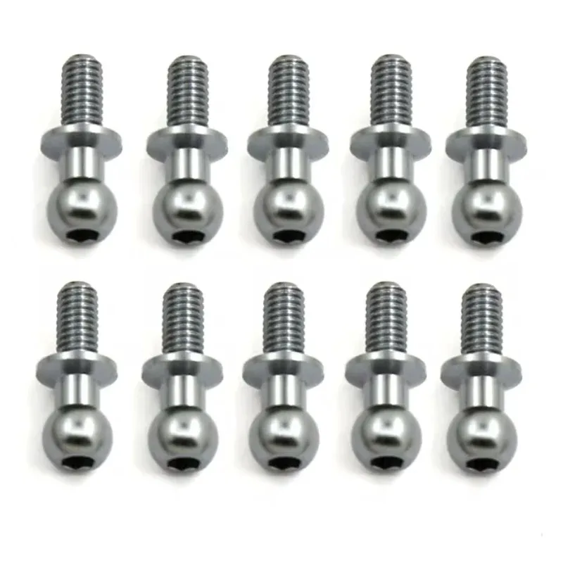 10Pcs M3 Metal Hex Ball Head Screws for Tamiya TT01 TT02 Sakura D5 1/10 RC Drift Car Spare Parts Universal
10Pcs M3 Metal Hex Ball Head Screws for Tamiya TT01 TT02 Sakura D5 1/10 RC Drift Car Spare Parts Universal