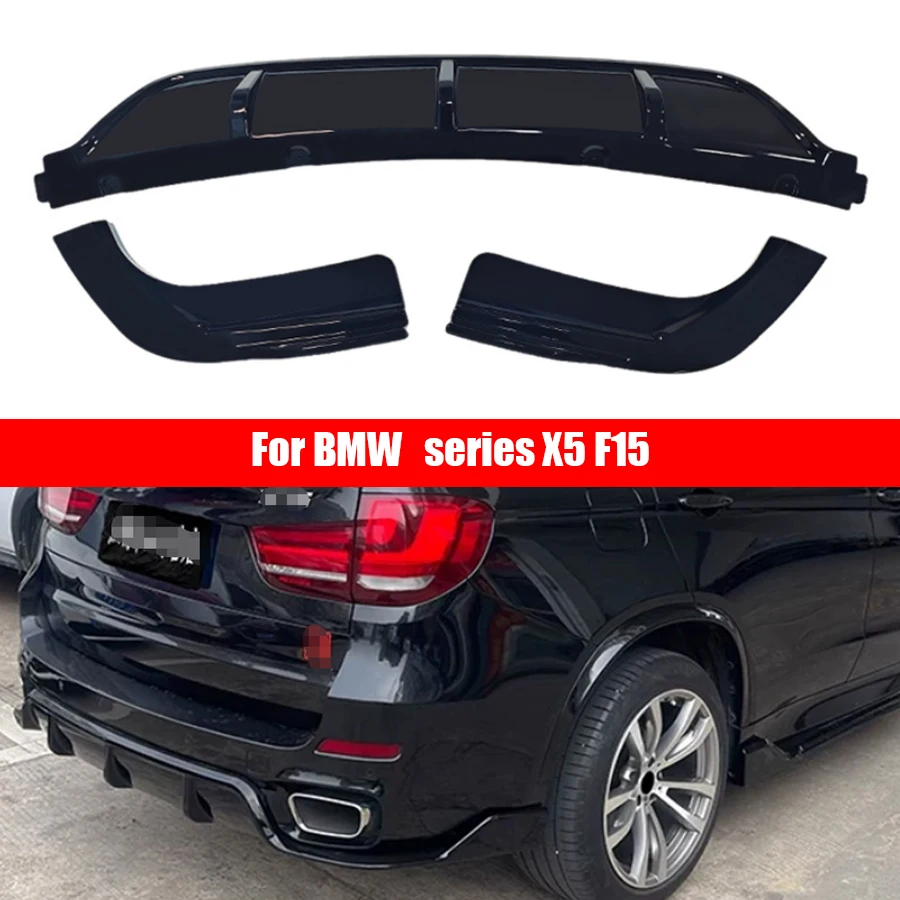 For BMW X5 F15 2014-2018 Bright Black Back lip Car Rear Bumper Diffuser Rear Splitters Spoiler with lamp glossy black Back lip
For BMW X5 F15 2014-2018 Bright Black Back lip Car Rear Bumper Diffuser Rear Splitters Spoiler with lamp glossy black Back lip