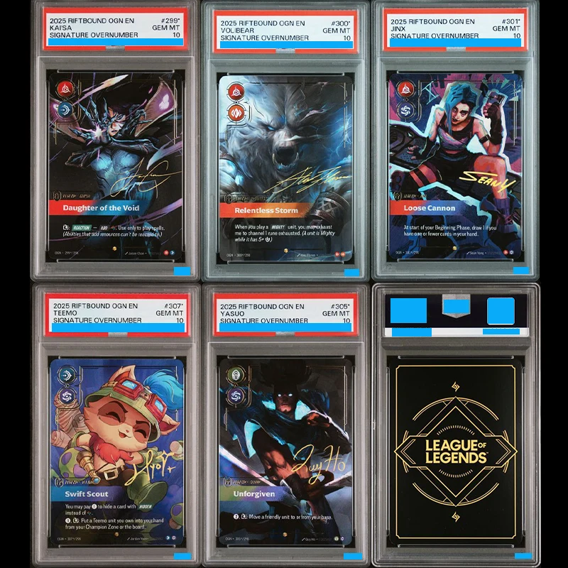 Diy Riftbound League of Legends Ogn Origins Ahri Sett Signature Overnumber Authentication Grading #301 10 Collection Game Card
Diy Riftbound League of Legends Ogn Origins Ahri Sett Signature Overnumber Authentication Grading #301 10 Collection Game Card