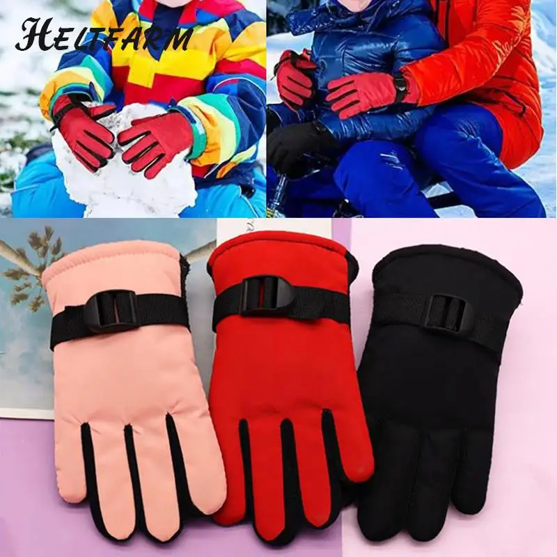 Children Winter Snow Warm Gloves Boy Girls Ski Snowboard Windproof Waterproof Thicken Keep Warm Gloves Fleece Ski Gloves
Children Winter Snow Warm Gloves Boy Girls Ski Snowboard Windproof Waterproof Thicken Keep Warm Gloves Fleece Ski Gloves