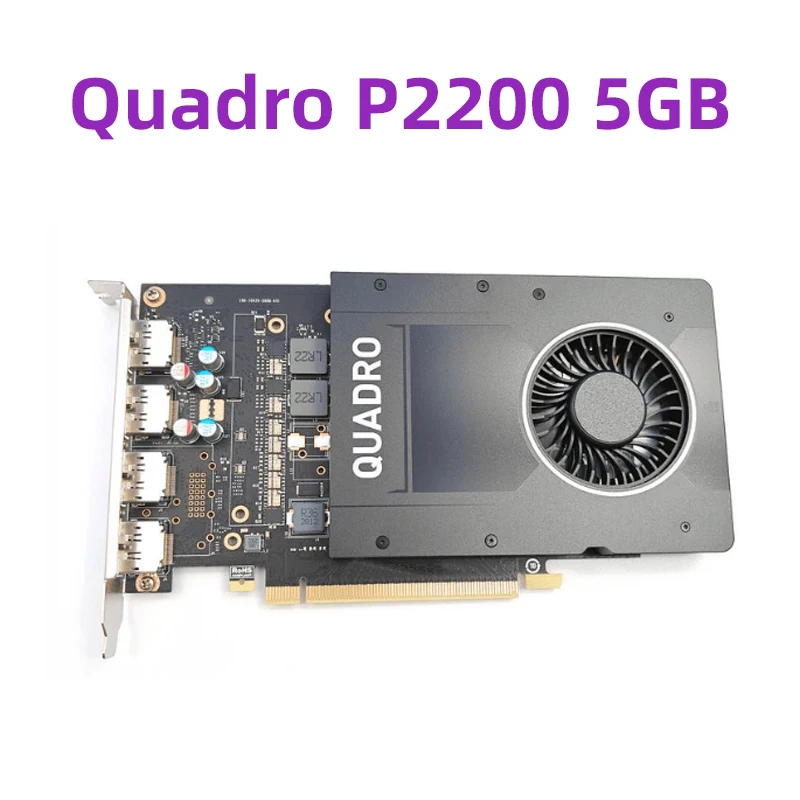 1PCS Quadro P2200 5GB Rendering Professional Graphics Card for Design 3D Modeling Rendering 4K HD Graphic Operation Card
1PCS Quadro P2200 5GB Rendering Professional Graphics Card for Design 3D Modeling Rendering 4K HD Graphic Operation Card