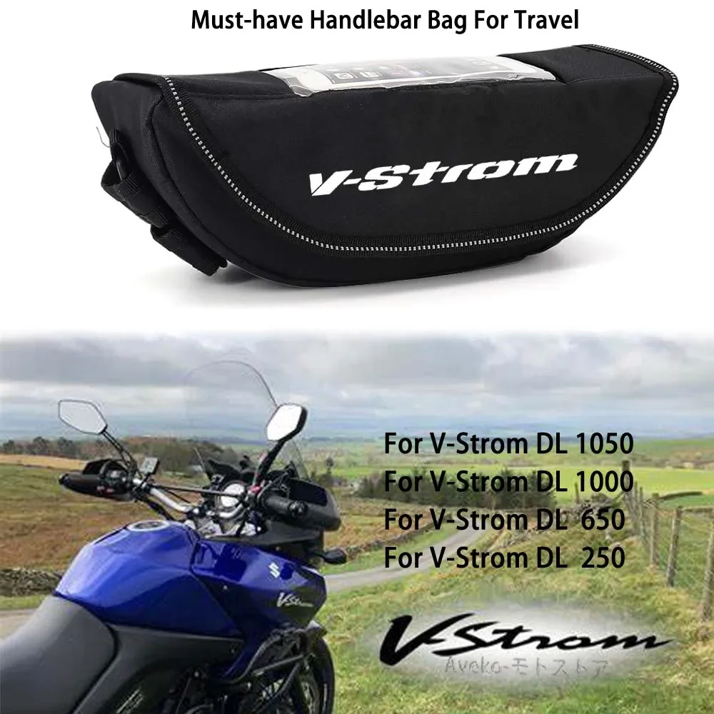 Для SUZUKI V-STROM DL1000 DL 650 vstrom 250, аксессуары для мотоциклов, водонепроницаемая сумка для хранения на руль, дорожная навигационная сумка
Для SUZUKI V-STROM DL1000 DL 650 vstrom 250, аксессуары для мотоциклов, водонепроницаемая сумка для хранения на руль, дорожная навигационная сумка