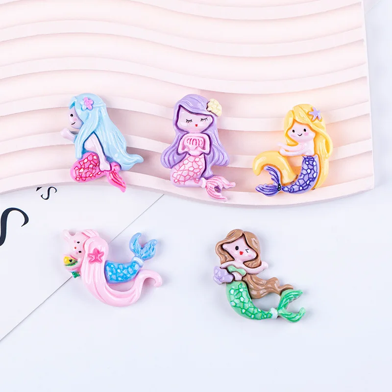 New Resin Cartoon Mermaid DIY Cream Gel Phone Case Patch Hair Accessories Gooka Material Water Cup Sticker
New Resin Cartoon Mermaid DIY Cream Gel Phone Case Patch Hair Accessories Gooka Material Water Cup Sticker