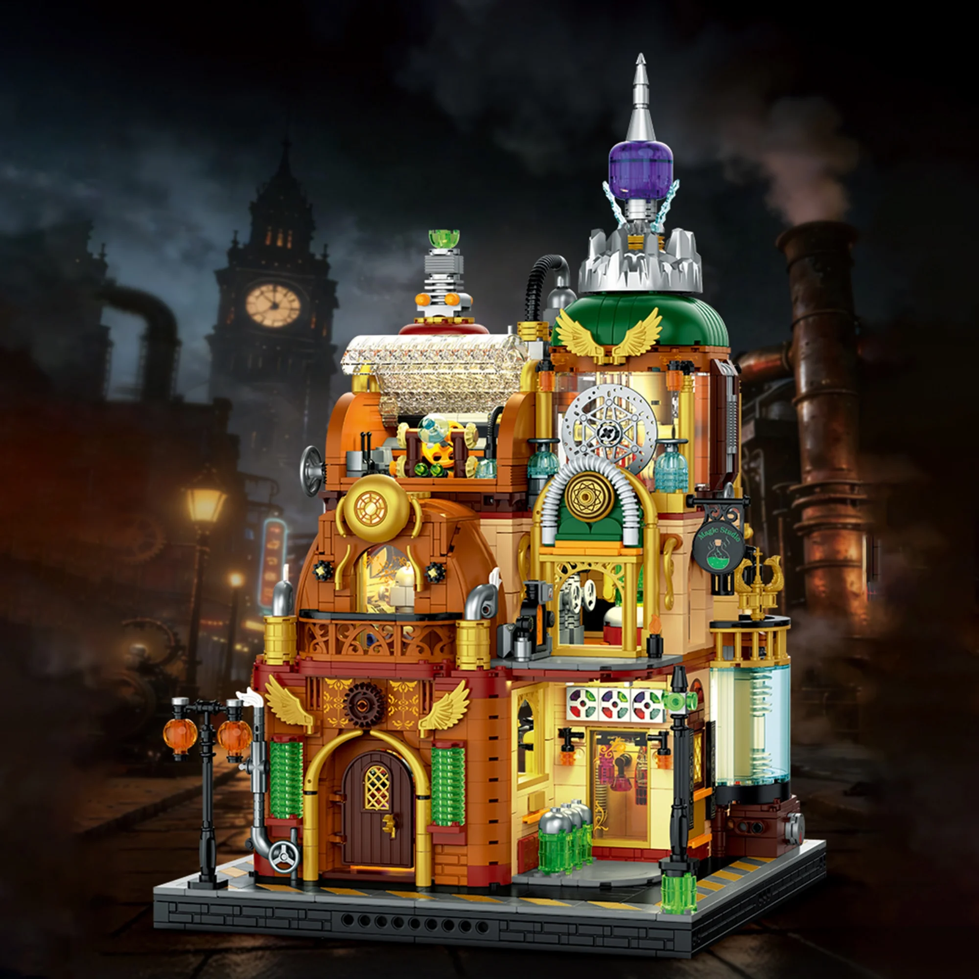 2694pcs Steam Magic Workshop Building Blocks 10321 Street View Architecture Modular Construction Bricks Toys for Adults Gifts
2694pcs Steam Magic Workshop Building Blocks 10321 Street View Architecture Modular Construction Bricks Toys for Adults Gifts
