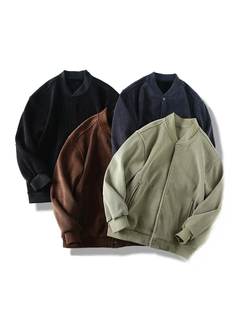 Men's Baseball Jaet Lightweight Casual Corduroy Spring Autumn 2023 New Sle Faionable Loose Fit Long Sve Coat
Men's Baseball Jaet Lightweight Casual Corduroy Spring Autumn 2023 New Sle Faionable Loose Fit Long Sve Coat