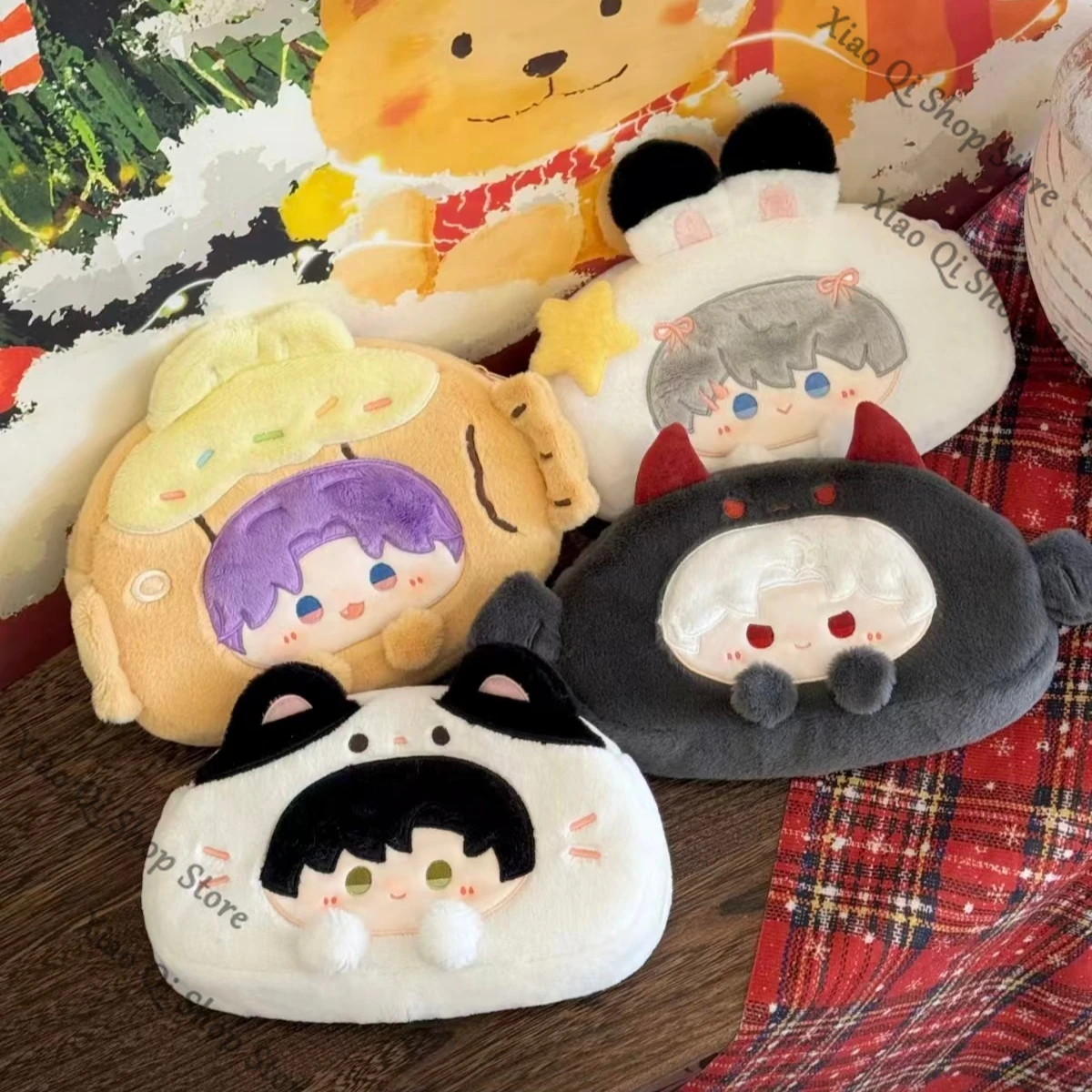 Love and deepspace doujin merch cute Makeup bag/Tongbao - Sylus Rafayel Zayne Xavier Caleb Birthday decoration gift
Love and deepspace doujin merch cute Makeup bag/Tongbao - Sylus Rafayel Zayne Xavier Caleb Birthday decoration gift