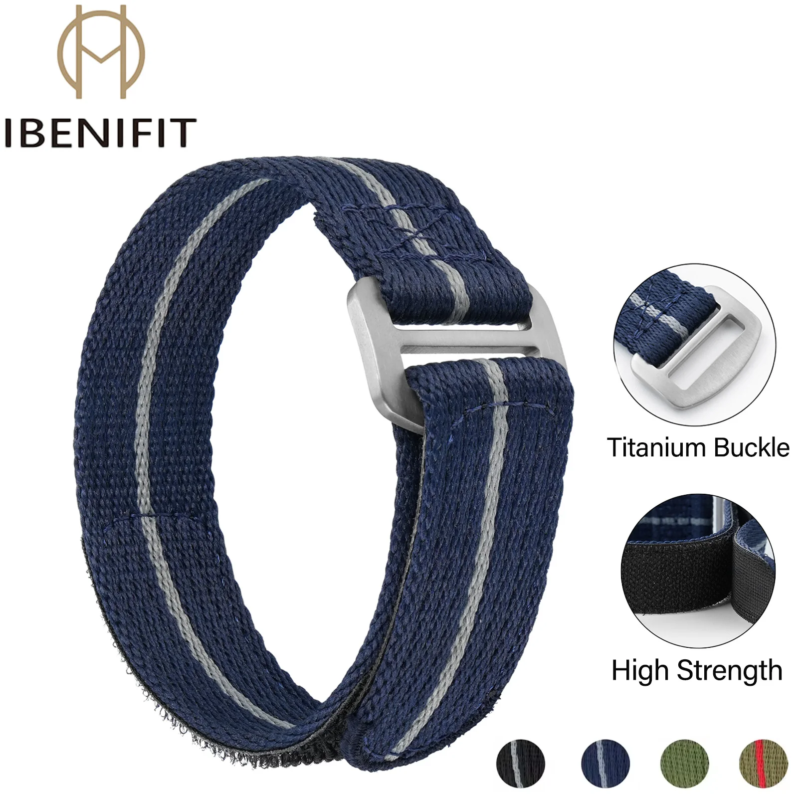 Premium Titanium Buckle Nylon Strap 20mm 22mm Watch Bands Weave Breathable Bracelet Blue Wristband Belt Men Watch Accessories
Premium Titanium Buckle Nylon Strap 20mm 22mm Watch Bands Weave Breathable Bracelet Blue Wristband Belt Men Watch Accessories