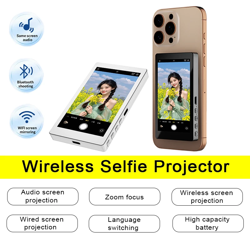 RK-X40M Беспроводной селфи-монитор для iphone Android Live Selfie-монитор Экран с экраном Vlog Live Stream Selfie Monitor
RK-X40M Беспроводной селфи-монитор для iphone Android Live Selfie-монитор Экран с экраном Vlog Live Stream Selfie Monitor