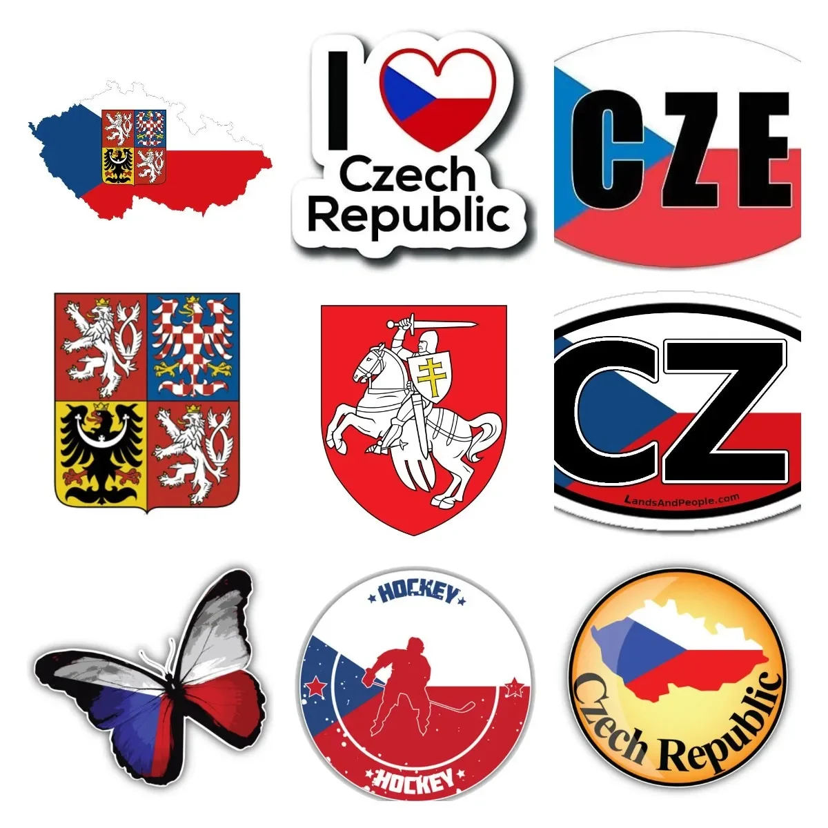 Czech Republic flag map European country decals window door car laptop sticker
Czech Republic flag map European country decals window door car laptop sticker