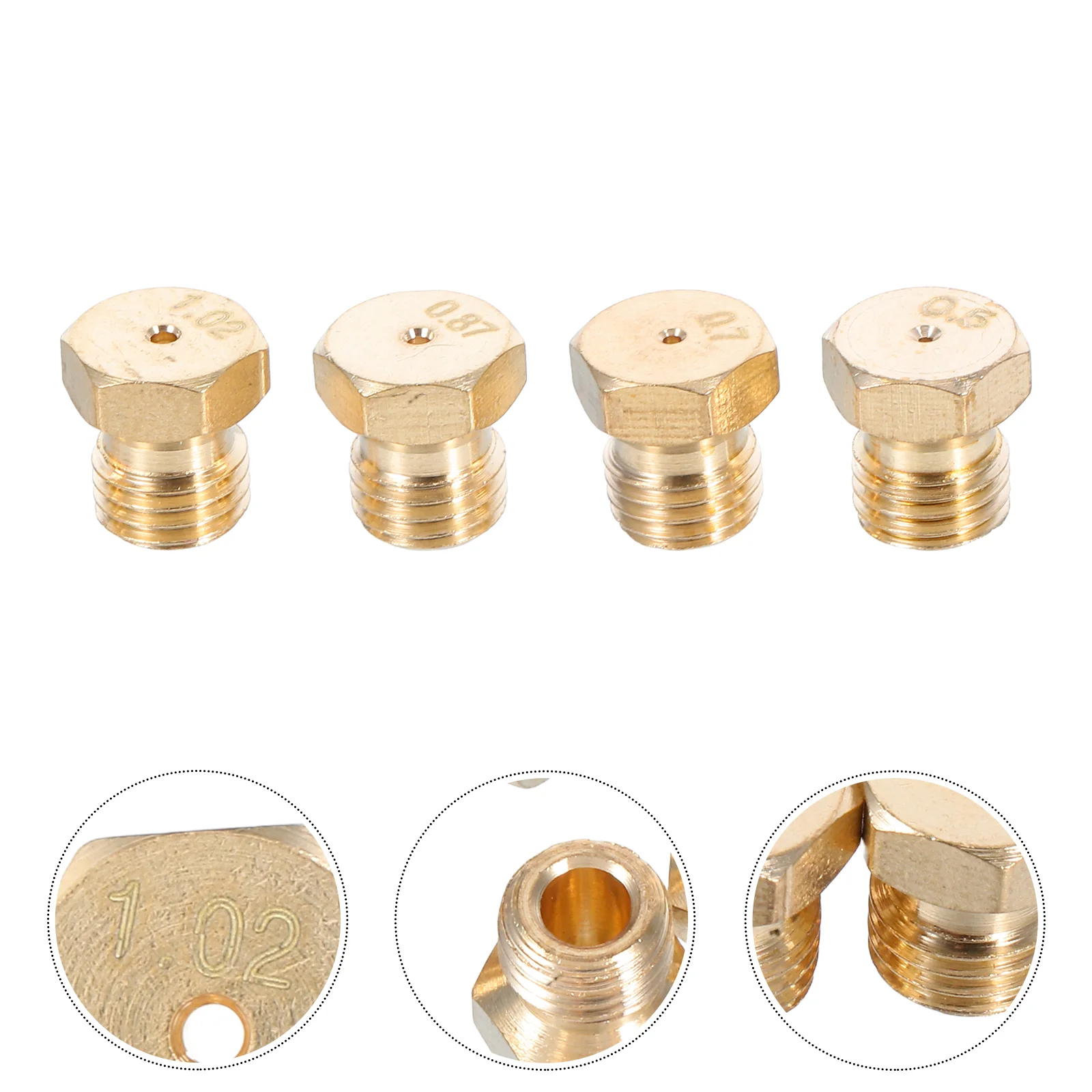 10pcs Brass Gas Jet Nozzle For Household Gas Stove Parts Home Gas Stove Nozzles Replacement Accessories Household Gas Part
10pcs Brass Gas Jet Nozzle For Household Gas Stove Parts Home Gas Stove Nozzles Replacement Accessories Household Gas Part