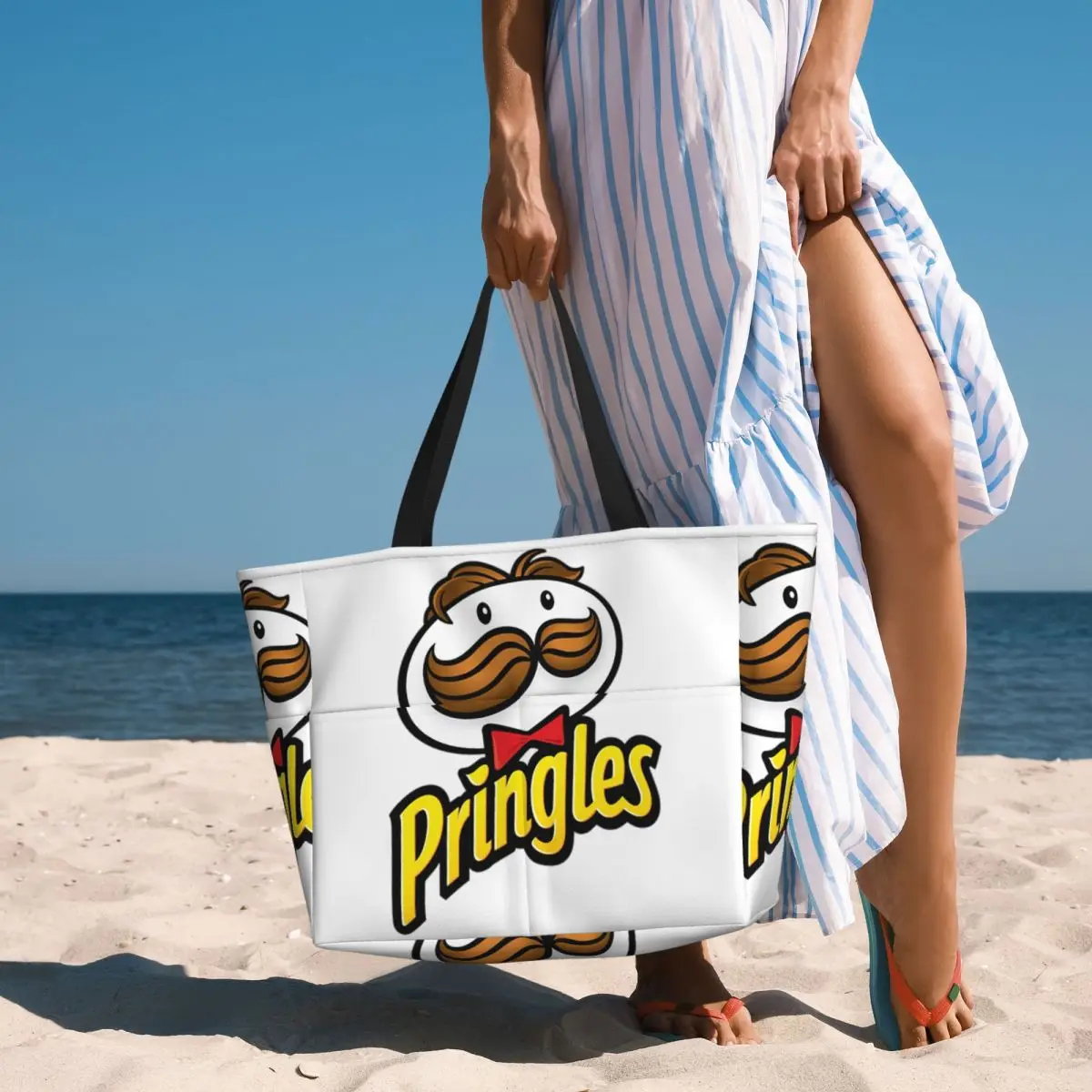 Пляжная сумка-тоут с принтом Pringles Potato Crisps, спортивная сумка для спортзала и йоги, большая сумка-тоут, женская дорожная сумка, сумка для фитнеса
Пляжная сумка-тоут с принтом Pringles Potato Crisps, спортивная сумка для спортзала и йоги, большая сумка-тоут, женская дорожная сумка, сумка для фитнеса