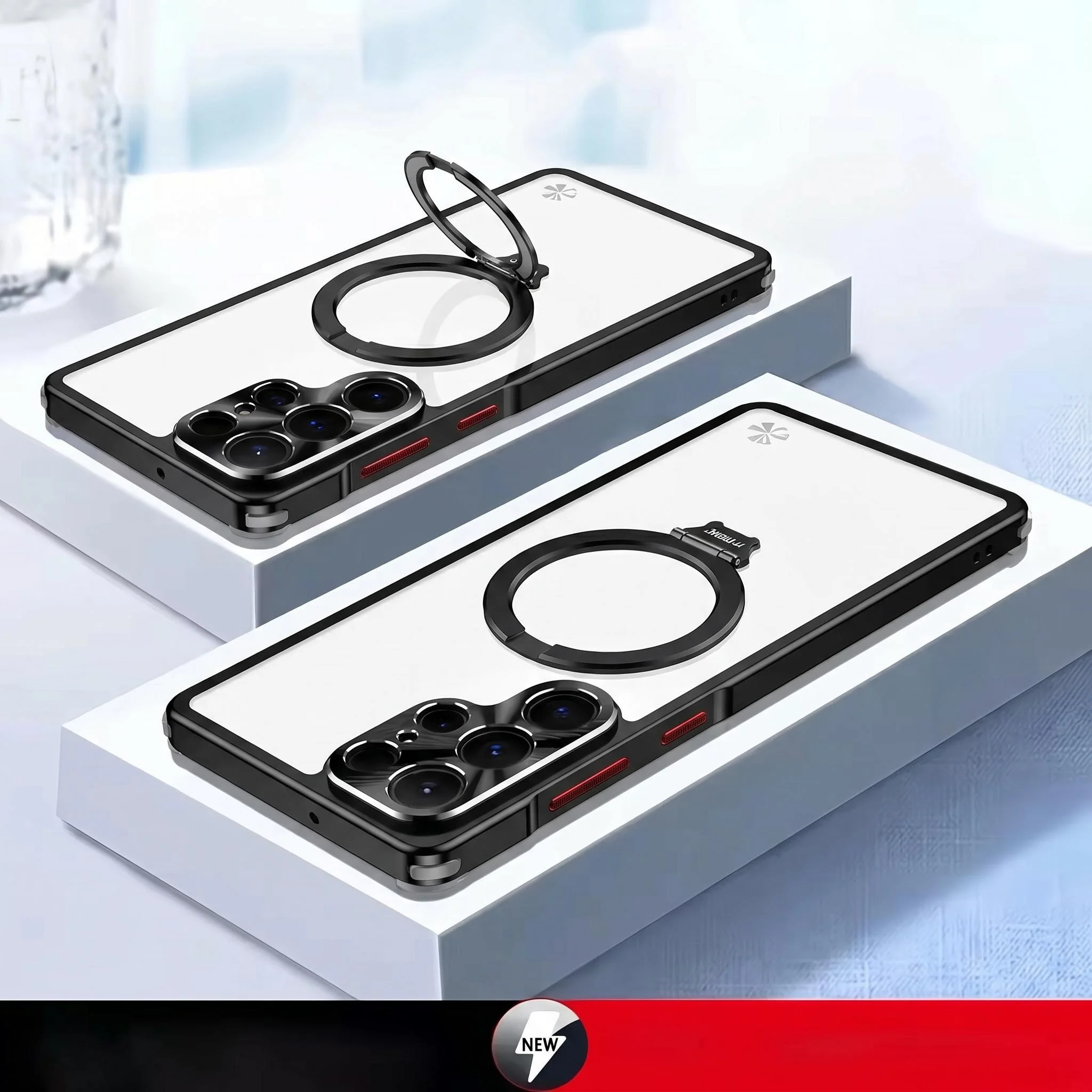 for Samsung Galaxy S26 S25 Ultra, metal aluminum alloy frame bracket, shockproof shock absorption magnetic ultra-thin shell.
for Samsung Galaxy S26 S25 Ultra, metal aluminum alloy frame bracket, shockproof shock absorption magnetic ultra-thin shell.