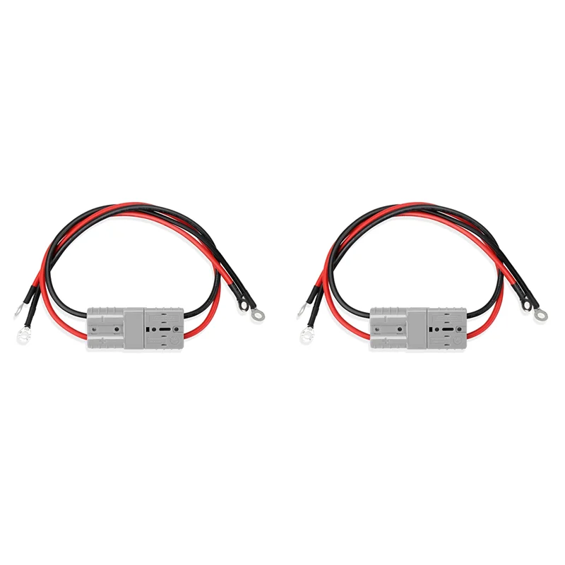 AT63-4Pcs Electric Forklift Charging Plug Cable With O Ring Battery Connect Quick Connector 50A 8Awg Connector Line
AT63-4Pcs Electric Forklift Charging Plug Cable With O Ring Battery Connect Quick Connector 50A 8Awg Connector Line