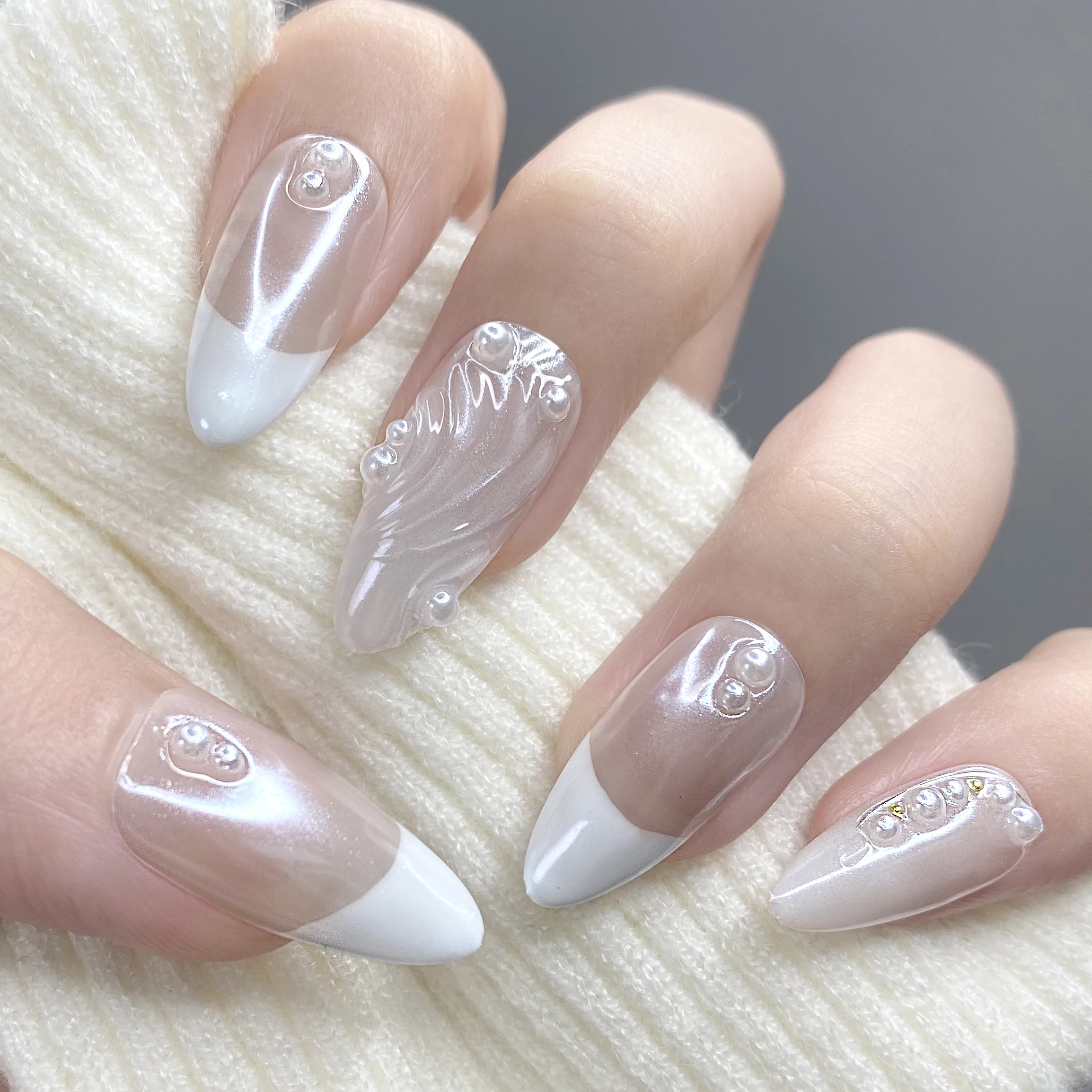 Набор для накладных ногтей ручной работы, накладные типсы, профессиональный гель-лак, искусственные ногти для простого нанесения и длительного ношения
Набор для накладных ногтей ручной работы, накладные типсы, профессиональный гель-лак, искусственные ногти для простого нанесения и длительного ношения