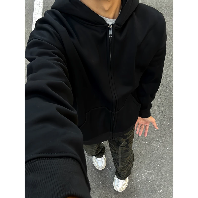Cleanfit Men's Hoodie American Retro Spring Autumn Style Casual Long Sleeve Open Cardigan Sweatshirt Boy's Fashion Top
Cleanfit Men's Hoodie American Retro Spring Autumn Style Casual Long Sleeve Open Cardigan Sweatshirt Boy's Fashion Top