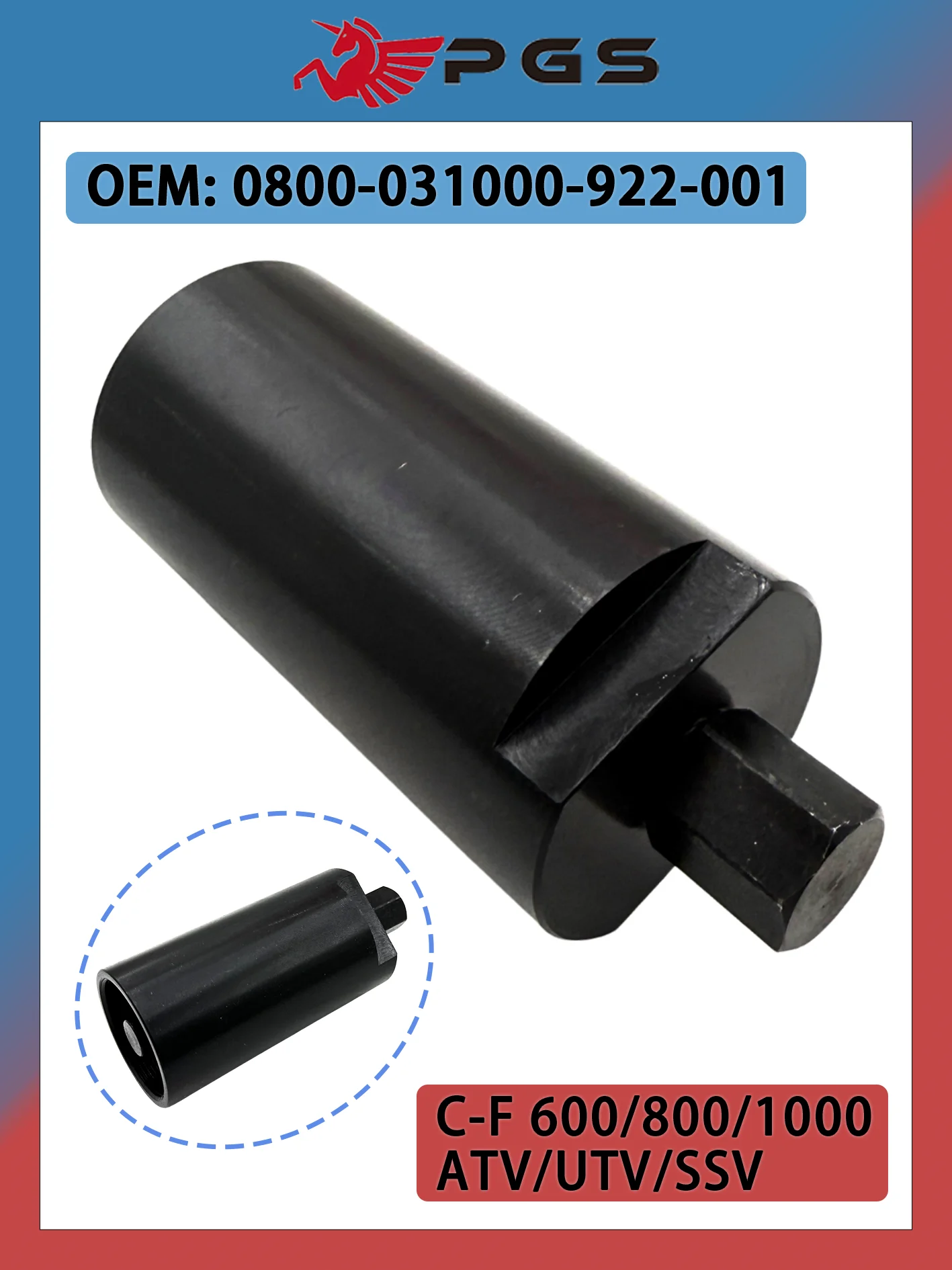 Инструмент для снятия магнето-ротора (маховика) 42 мм M42 1.5 для CFMoto CForce UForce ZForce 1000 191S 2V91Y CF1000AU CF1000ATR 850XC
Инструмент для снятия магнето-ротора (маховика) 42 мм M42 1.5 для CFMoto CForce UForce ZForce 1000 191S 2V91Y CF1000AU CF1000ATR 850XC
