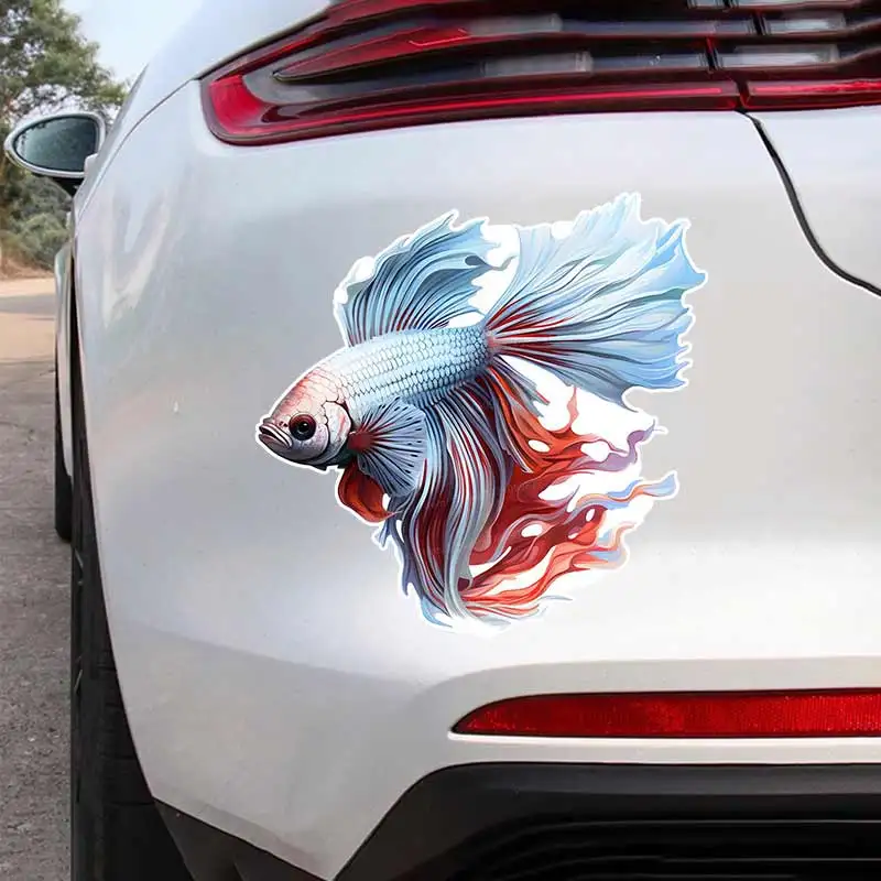 Betta Fish Car Sticker Decal Vinyl Detachable Waterproof Outdoor Car Bumper Window Notebook Computer Decoration Y389
Betta Fish Car Sticker Decal Vinyl Detachable Waterproof Outdoor Car Bumper Window Notebook Computer Decoration Y389