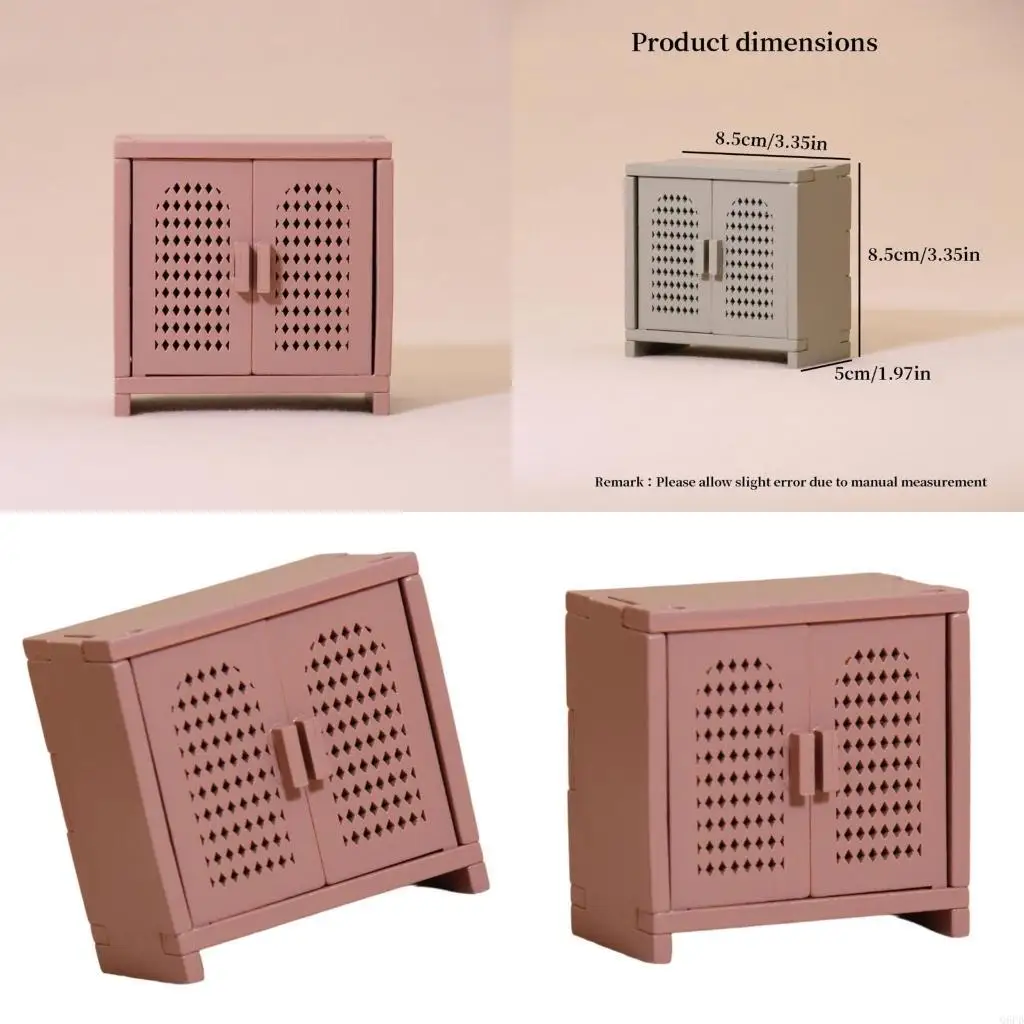 Wooden Storage Cabinet 1/12 Doll House Display Accessory For Children Playrooms
Wooden Storage Cabinet 1/12 Doll House Display Accessory For Children Playrooms