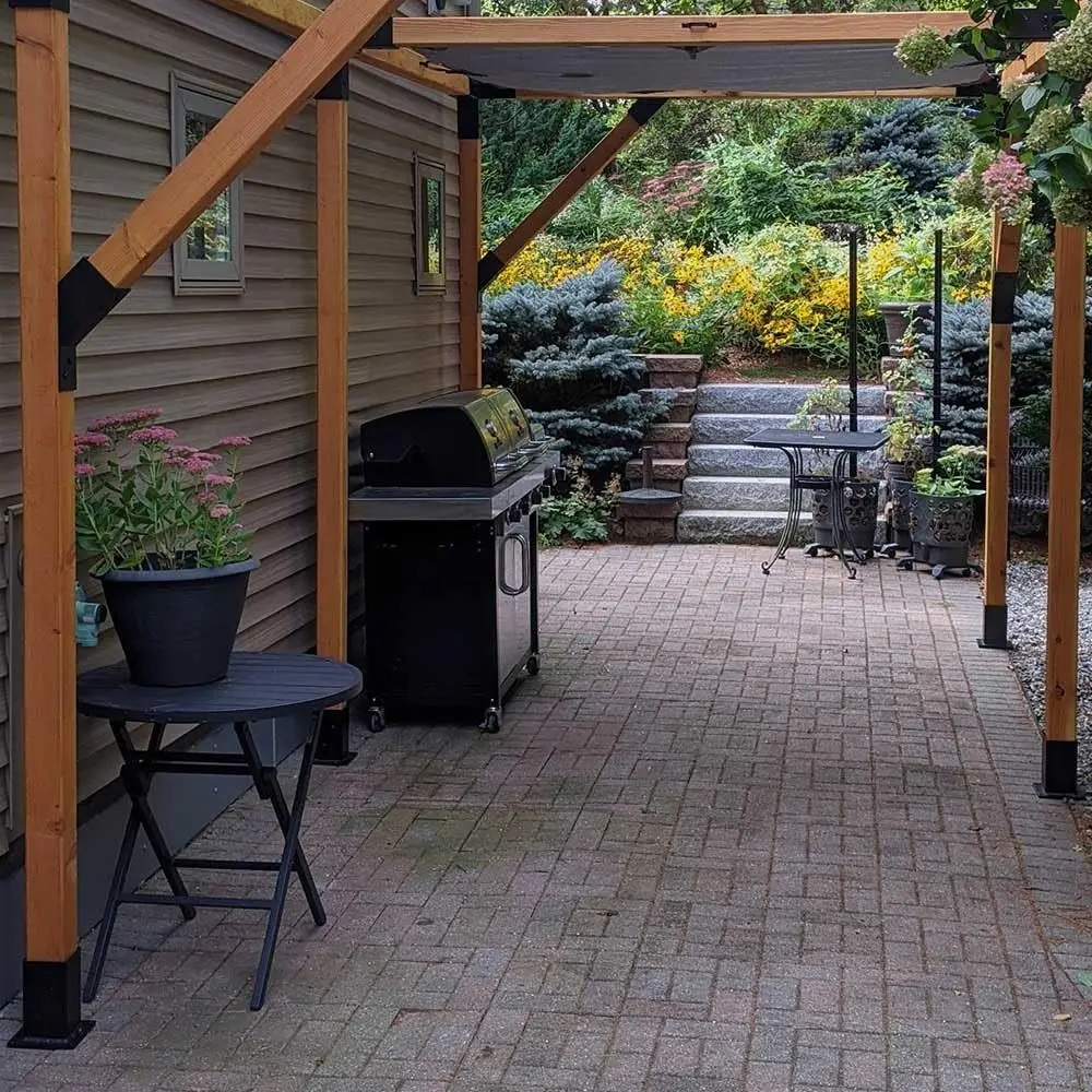 2pcs 45 Degree Angle Pergola Brackets Sturdy Construction Corner Support Angle Support Brackets Load Capacity Rust Resistant
2pcs 45 Degree Angle Pergola Brackets Sturdy Construction Corner Support Angle Support Brackets Load Capacity Rust Resistant