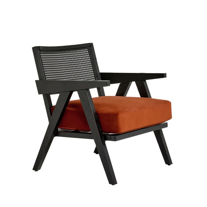 American solid wood living room balcony leisure single sofa, stool, bedroom leisure single chair
American solid wood living room balcony leisure single sofa, stool, bedroom leisure single chair