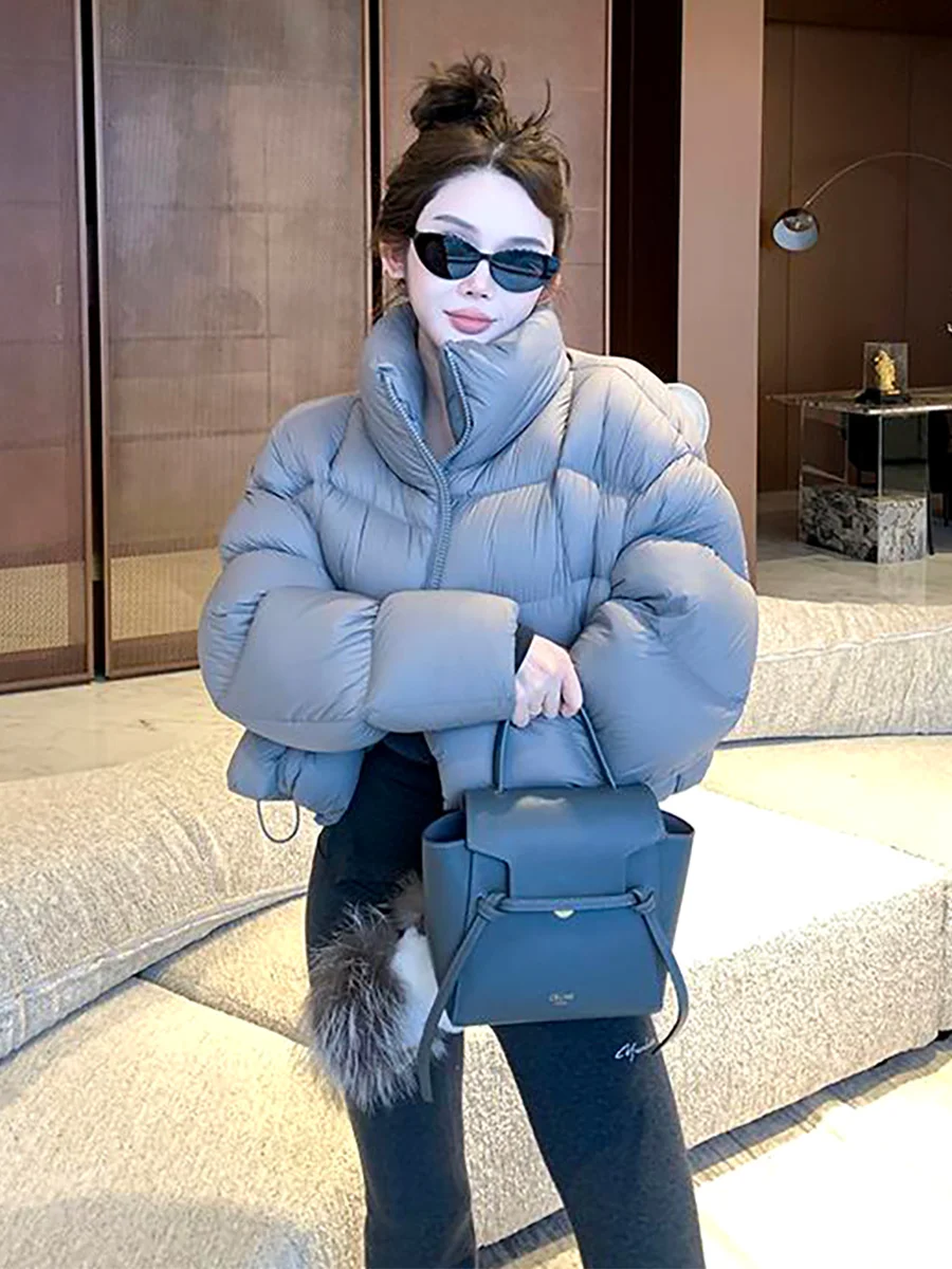 Женская стеганая куртка-пуховик с воротником-стойкой, теплая верхняя одежда, повседневная, на молнии
Женская стеганая куртка-пуховик с воротником-стойкой, теплая верхняя одежда, повседневная, на молнии