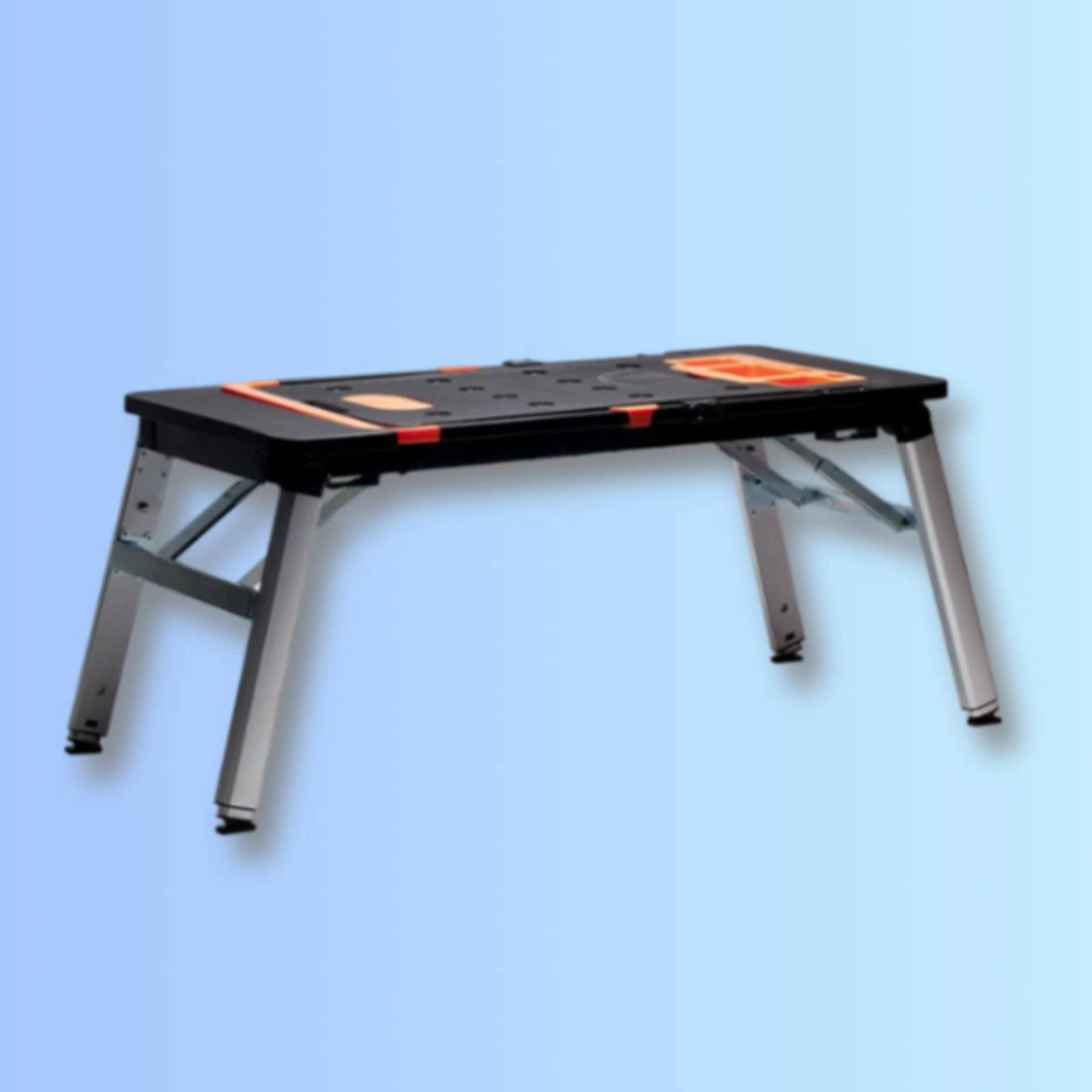 Multifunction Workbench Foldable Multi-Function Workbench Work Equipment Recessed Compartments Mounting Holes for DIY Projects
Multifunction Workbench Foldable Multi-Function Workbench Work Equipment Recessed Compartments Mounting Holes for DIY Projects