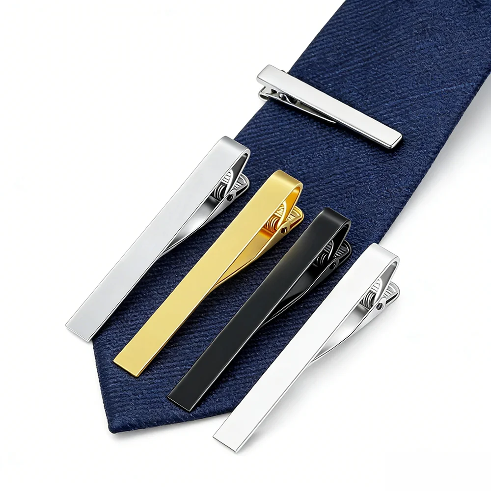 Tie Clips for Men's Metal Necktie Bar Dress Shirts Tie Pin for Wedding Ceremony Metal Silver Color Tie Clip Man Accessories
Tie Clips for Men's Metal Necktie Bar Dress Shirts Tie Pin for Wedding Ceremony Metal Silver Color Tie Clip Man Accessories