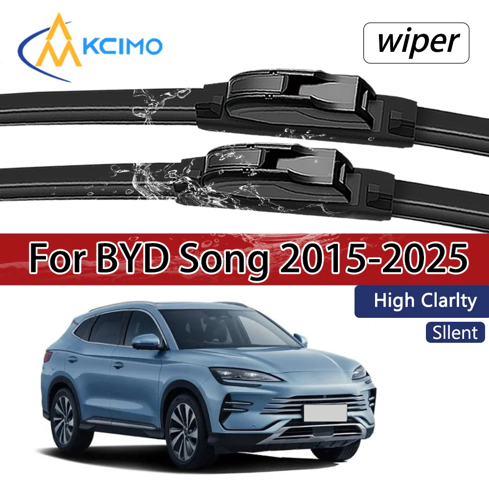 Для BYD Song 2015-2025 2016 2017 2018 2019, совместимые прочные бесшумные щетки переднего стеклоочистителя, автомобильные аксессуары для лобового стекла
Для BYD Song 2015-2025 2016 2017 2018 2019, совместимые прочные бесшумные щетки переднего стеклоочистителя, автомобильные аксессуары для лобового стекла