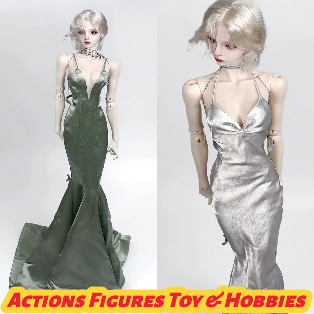 1/3 Female Satin Camisole Deep V-neck Dress Sexy Halter Backless Fishtail Irregular Dress for dz70 impl68 dz71 BJD Dolls DIY
1/3 Female Satin Camisole Deep V-neck Dress Sexy Halter Backless Fishtail Irregular Dress for dz70 impl68 dz71 BJD Dolls DIY