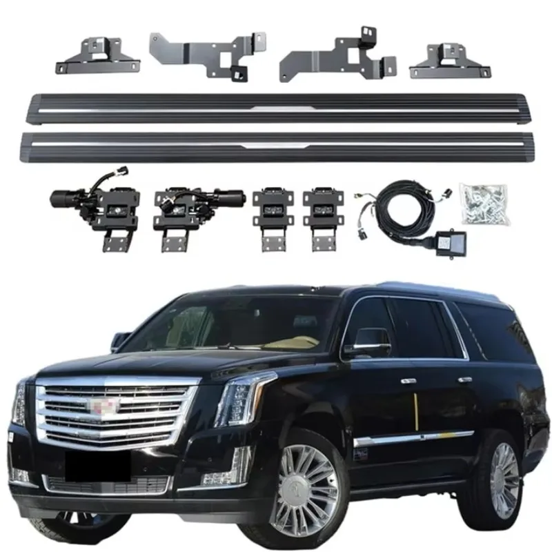 STLF Automatic Electric Power Side Step Running Board for Cadillac Escalade 2008-2017
STLF Automatic Electric Power Side Step Running Board for Cadillac Escalade 2008-2017