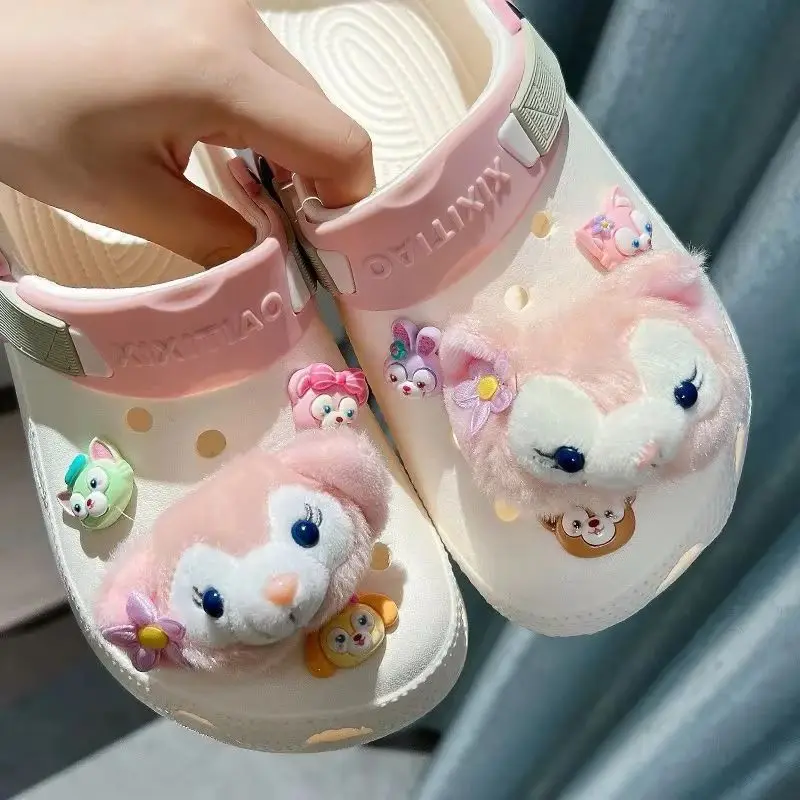 MINISO Cartoon LinaBell Little fox Shoe charms DIY 3D stere Shoe Flower Decorative Buckles Detachable Children gift
MINISO Cartoon LinaBell Little fox Shoe charms DIY 3D stere Shoe Flower Decorative Buckles Detachable Children gift