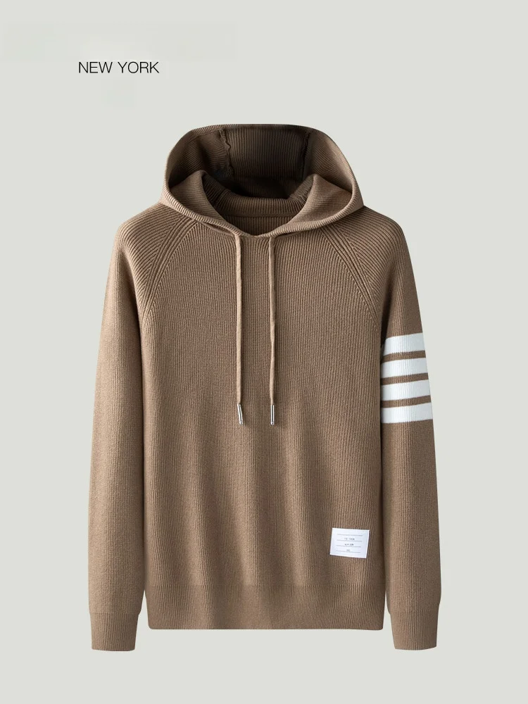 Men's Merino Wool Knitted Hoodie Long Sve Winter Sweater Comfortable Breathable Casual Sle Age 35 And above Size Range
Men's Merino Wool Knitted Hoodie Long Sve Winter Sweater Comfortable Breathable Casual Sle Age 35 And above Size Range