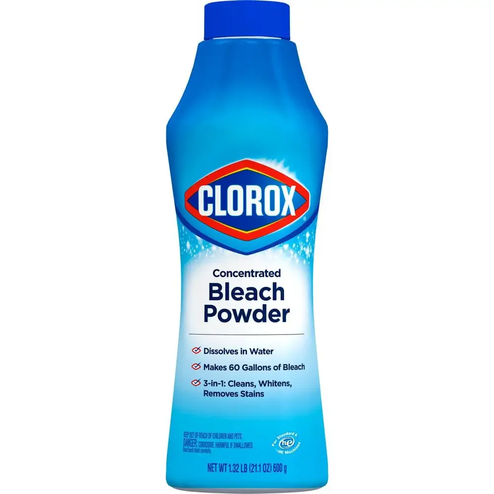 Отбеливающий порошок Clorox, активируемый водой, очиститель для нескольких поверхностей и отбеливатель для стирки, концентрированная формула, 60 галлонов, пятен 3 в 1
Отбеливающий порошок Clorox, активируемый водой, очиститель для нескольких поверхностей и отбеливатель для стирки, концентрированная формула, 60 галлонов, пятен 3 в 1