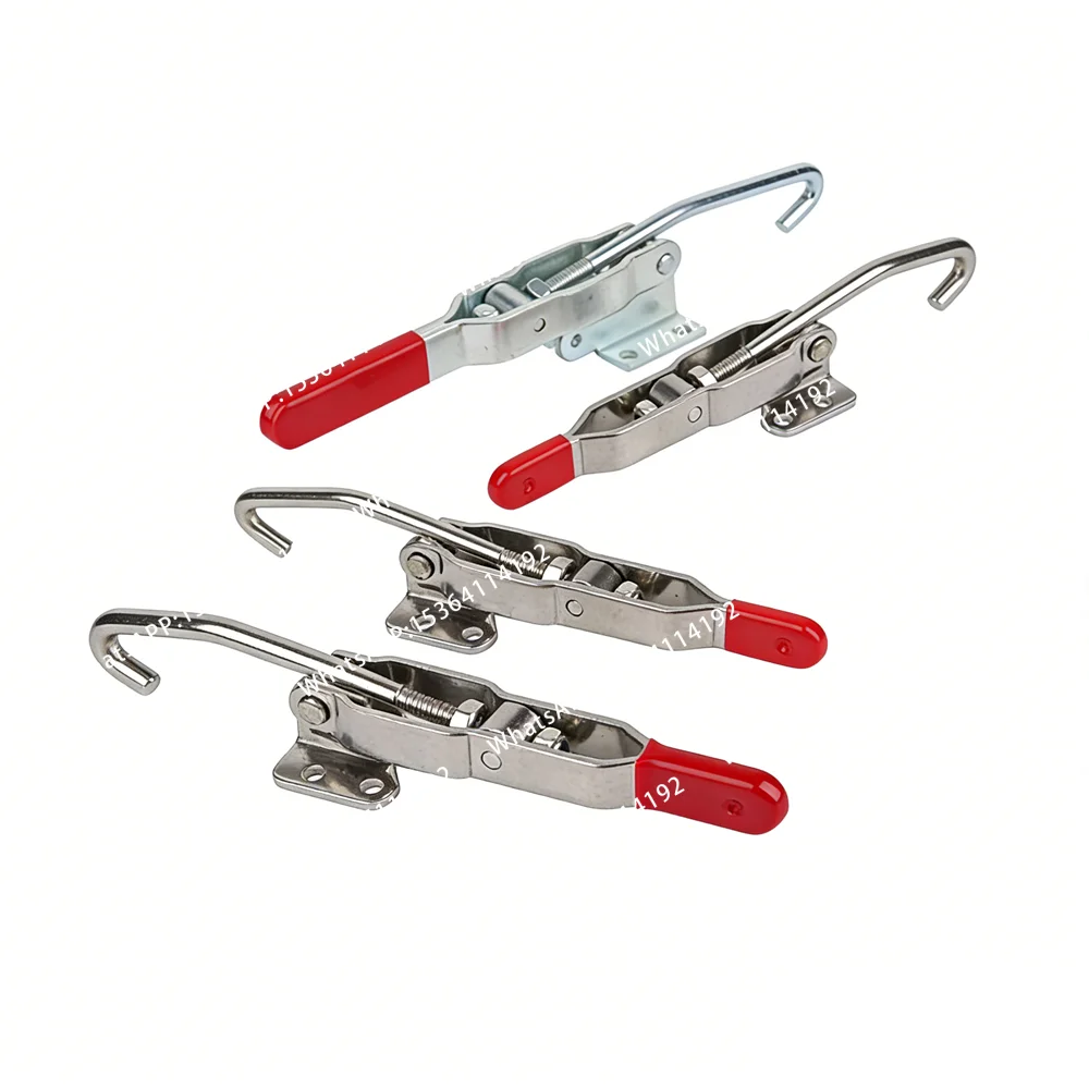 Hand Operated Adjustable Latch Hook Type Toggle Clamp 170Kg 340Kg Iron Stainless Steel 451 452 40371
Hand Operated Adjustable Latch Hook Type Toggle Clamp 170Kg 340Kg Iron Stainless Steel 451 452 40371