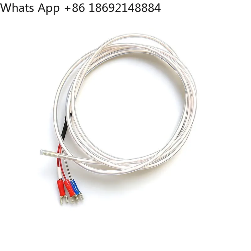 Stainless steel waterproof knurled platinum thermal resistance temperature sensor silver tetrafluoro-waterproof wire
Stainless steel waterproof knurled platinum thermal resistance temperature sensor silver tetrafluoro-waterproof wire