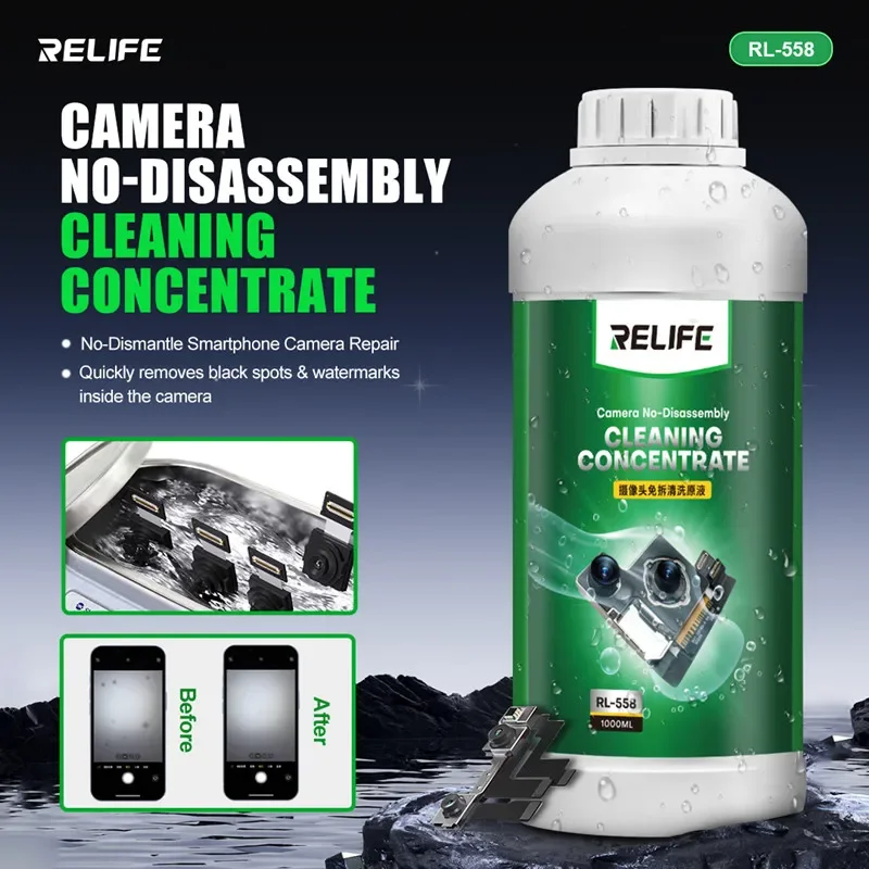 RELIFE RL-558 1000 мл чистящий концентрат для камеры без разборки для мобильного телефона быстро удаляет черные пятна и водяные знаки
RELIFE RL-558 1000 мл чистящий концентрат для камеры без разборки для мобильного телефона быстро удаляет черные пятна и водяные знаки