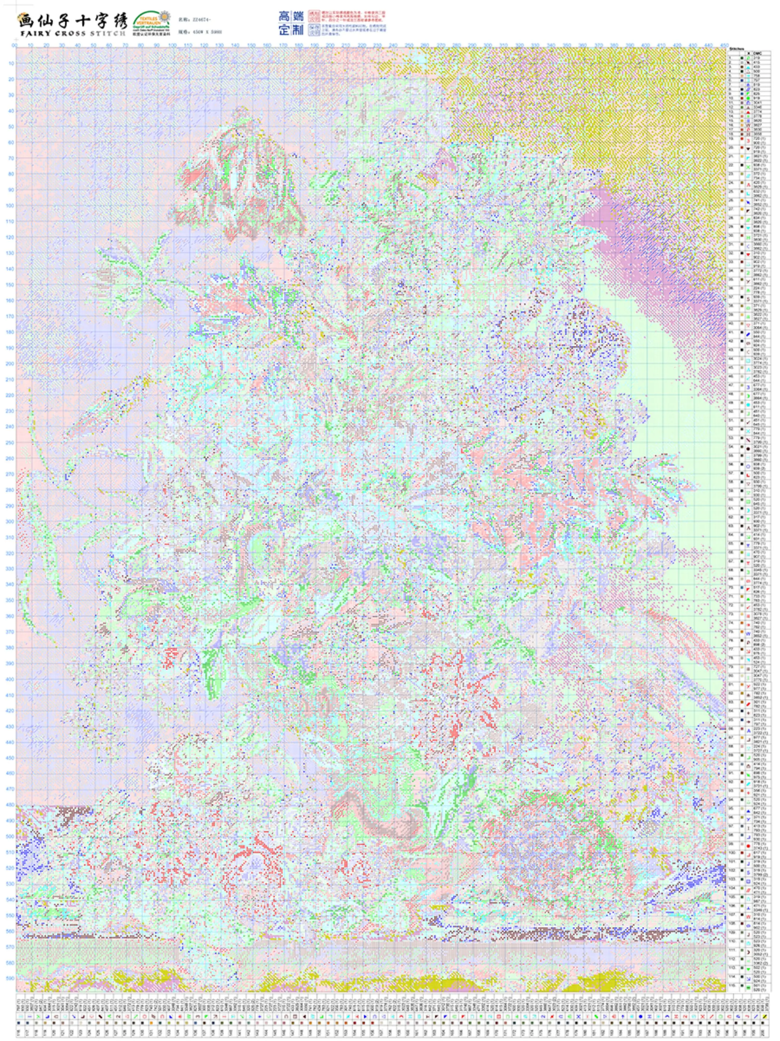 ZZ4674 Vase 14CT 16CT Printed On Canvas Cross Stitch DIY Set Needlework Embroidery 200 Colors
ZZ4674 Vase 14CT 16CT Printed On Canvas Cross Stitch DIY Set Needlework Embroidery 200 Colors