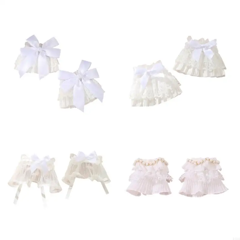 E56A Bowknot Wrist Cuffs for for Shirt Sweater False Sleeve Ribbon Lace Wrist Cuffs
E56A Bowknot Wrist Cuffs for for Shirt Sweater False Sleeve Ribbon Lace Wrist Cuffs