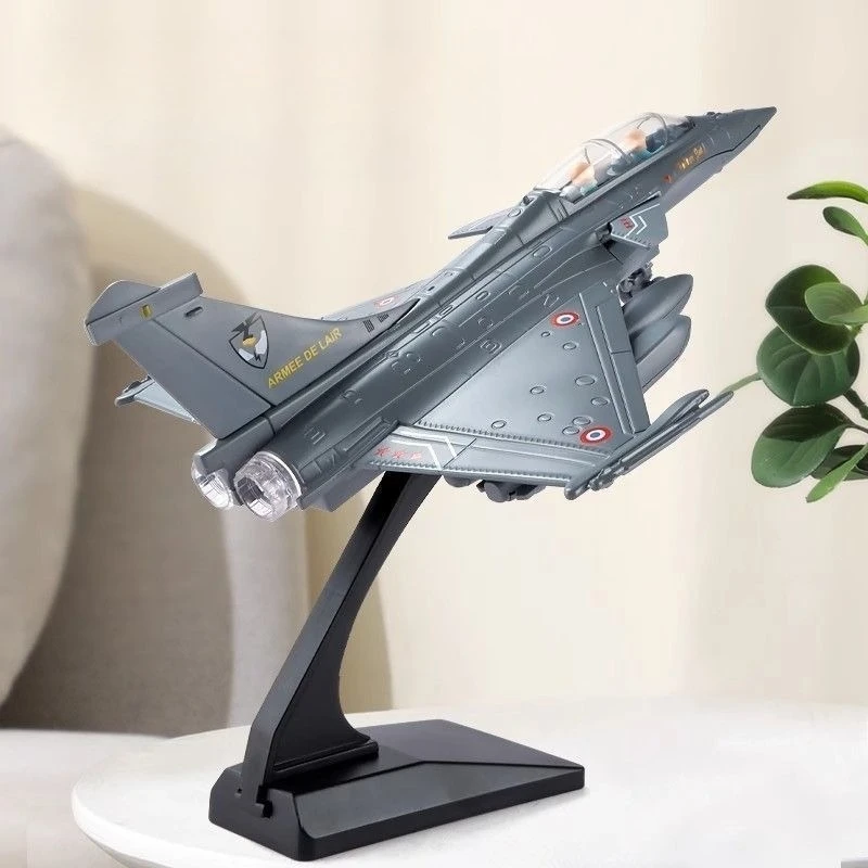 Alloy Rafale Fighter model acoustooptic return force aviation military aircraft model Toy Ornament Gift
Alloy Rafale Fighter model acoustooptic return force aviation military aircraft model Toy Ornament Gift