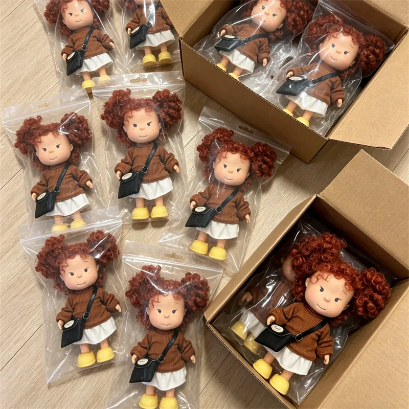 Pippa Potato Doll 24cm Vinyl Figurine Curly Red Hair Green Plaid Outfit Collectible Toy Home Decor Girl Birthday Surprise Gift
Pippa Potato Doll 24cm Vinyl Figurine Curly Red Hair Green Plaid Outfit Collectible Toy Home Decor Girl Birthday Surprise Gift